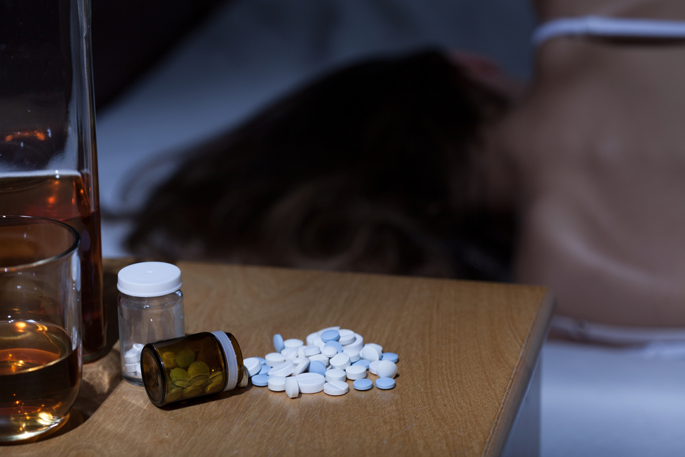 using sedatives to fall asleep and calm racing thoughts can make the brain link drugs with feeling better, potentially leading to physical or psychological addiction.