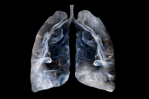 heroin smoke entering lungs